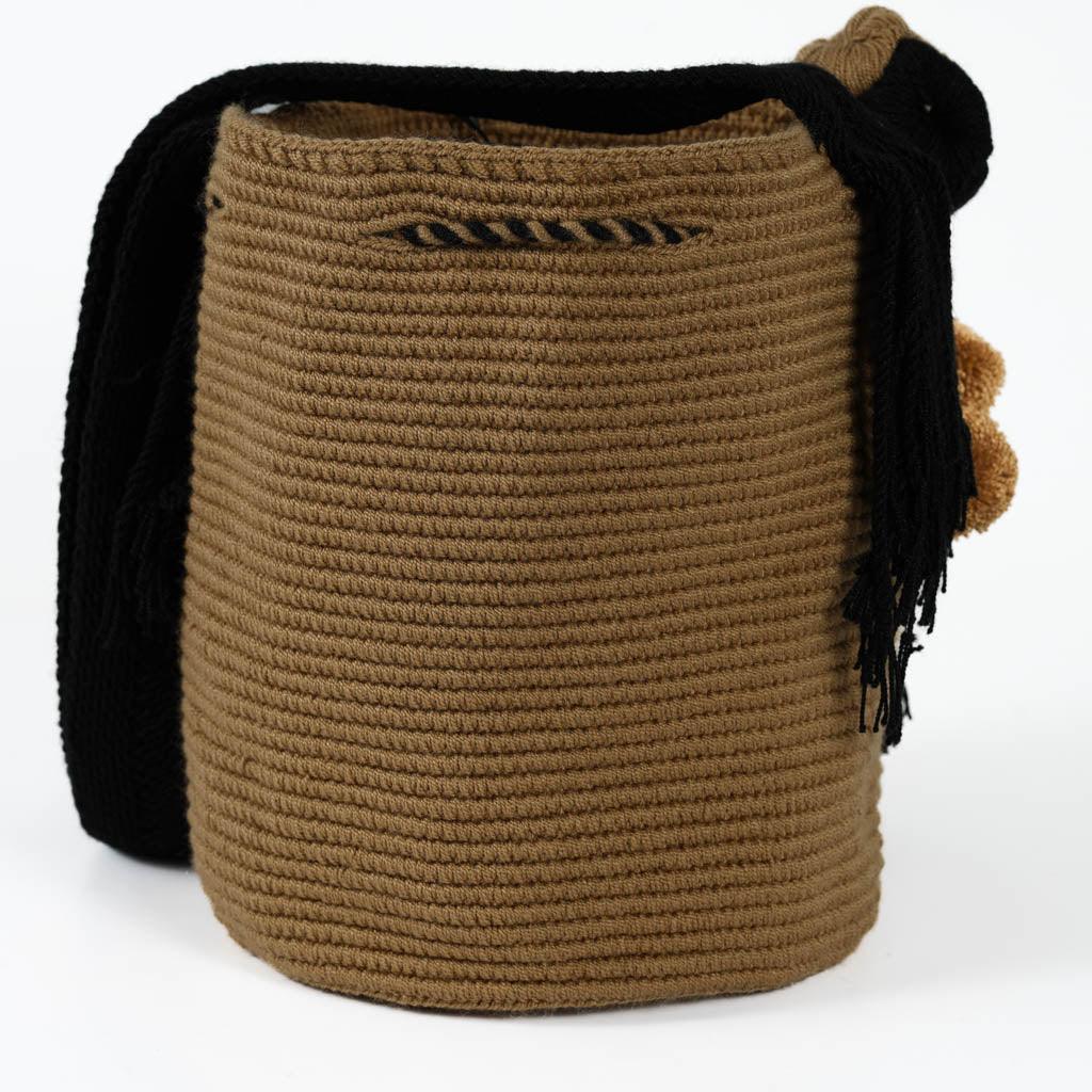 Medium Crossbody Bag Light Brown