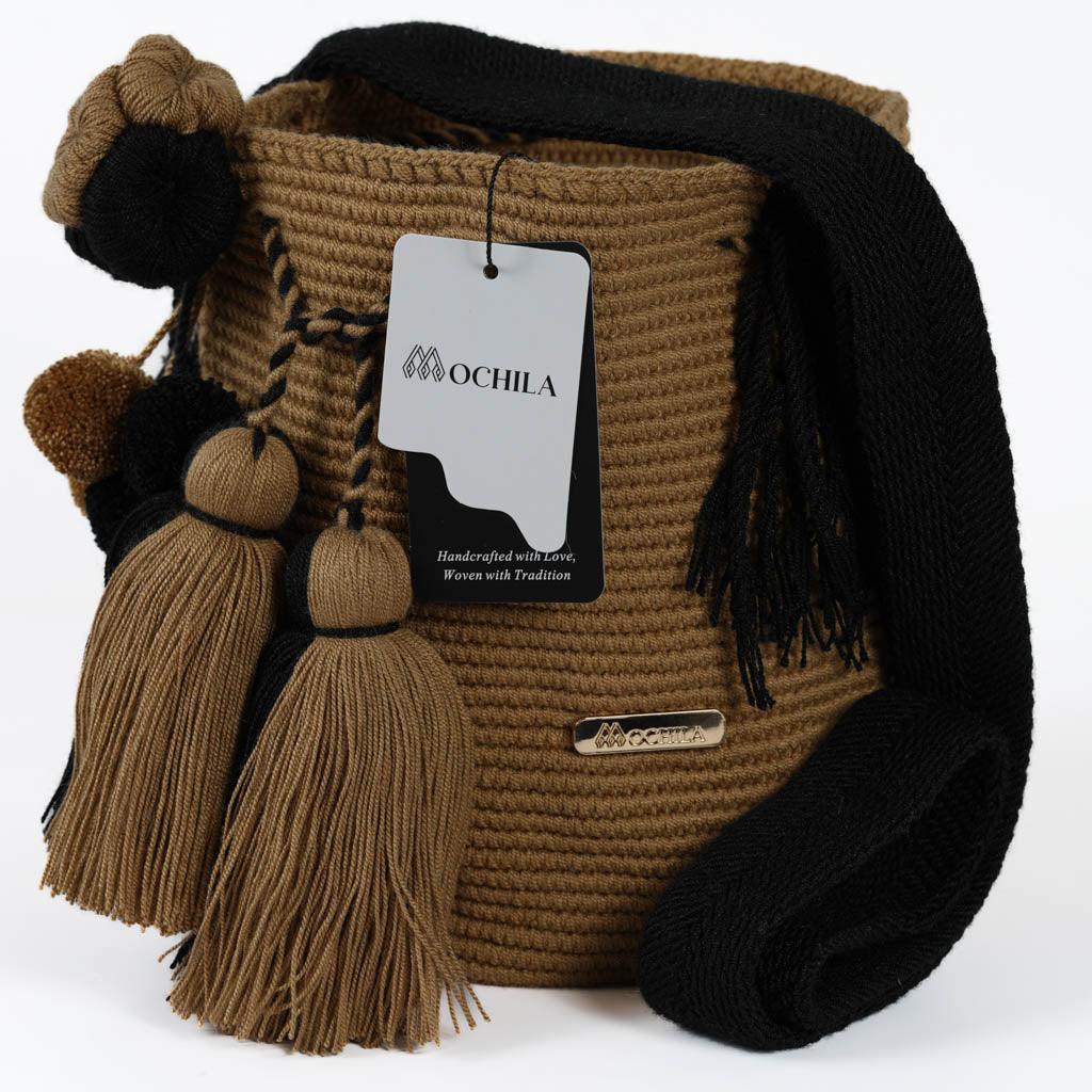 Medium Crossbody Bag Light Brown