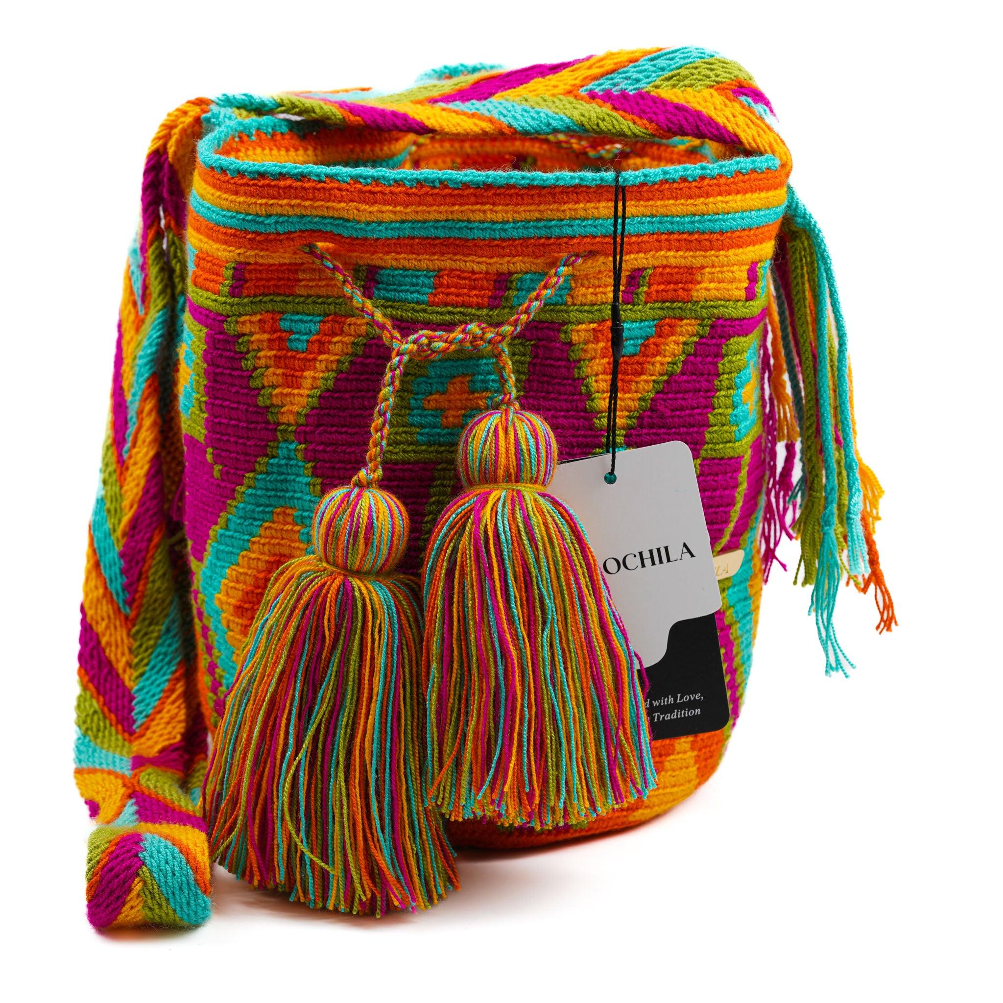 Medium Crossbody Bag Mix Color - Mochila