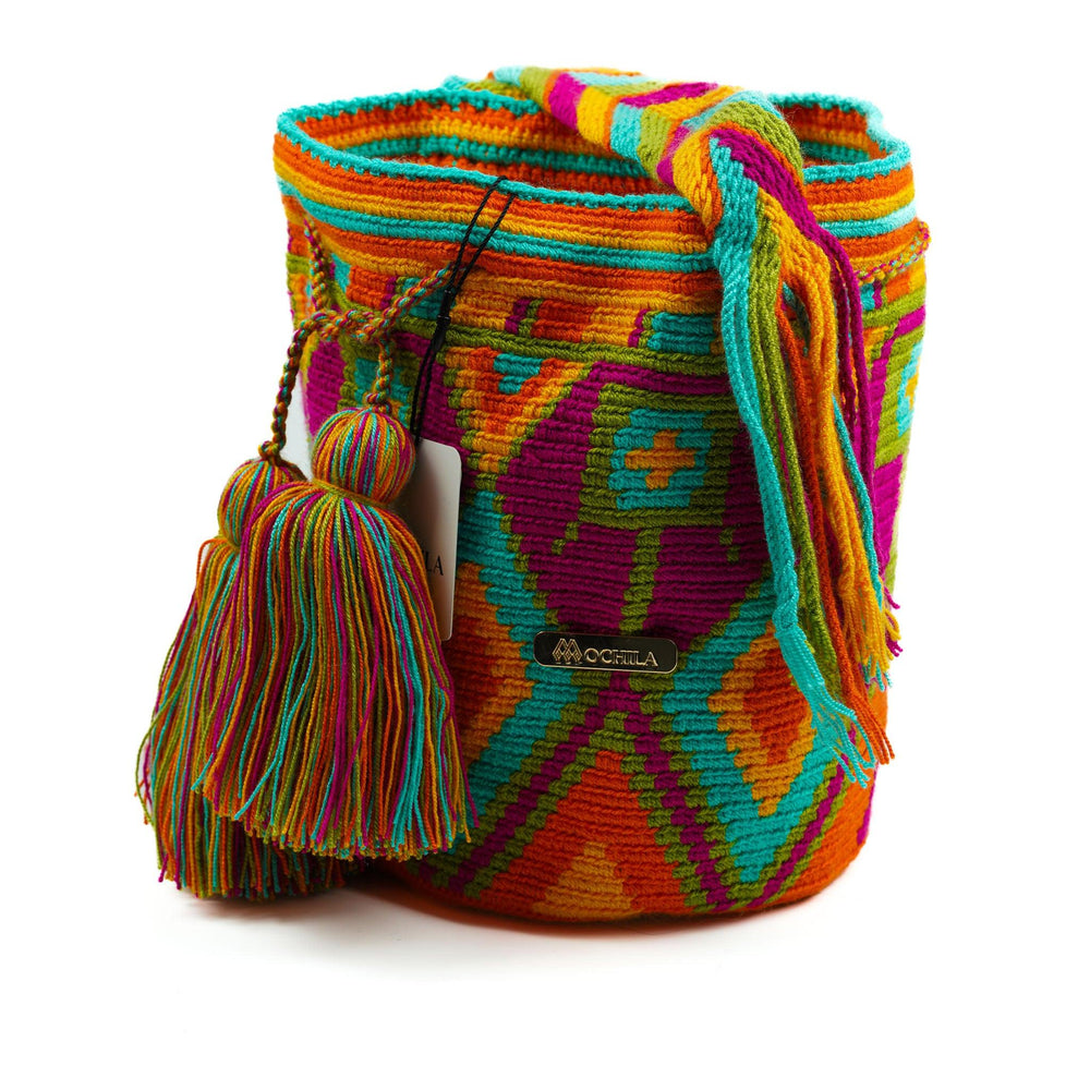 Medium Crossbody Bag Mix Color - Mochila