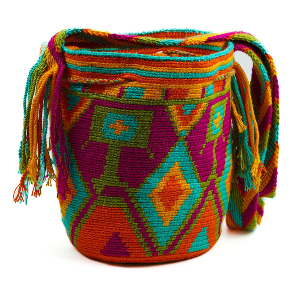 Medium Crossbody Bag Mix Color - Mochila