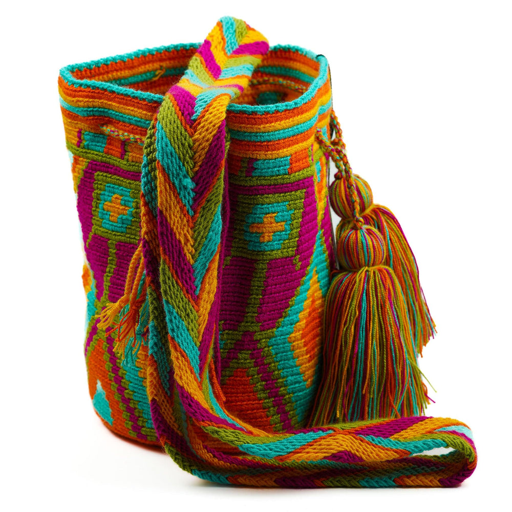 Medium Crossbody Bag Mix Color - Mochila