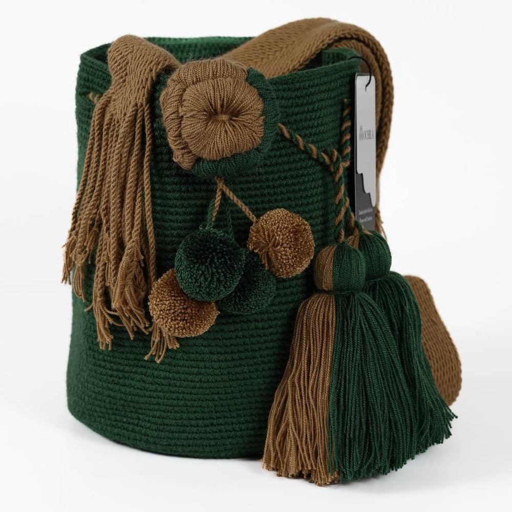 Medium Crossbody Bag Elegance Green