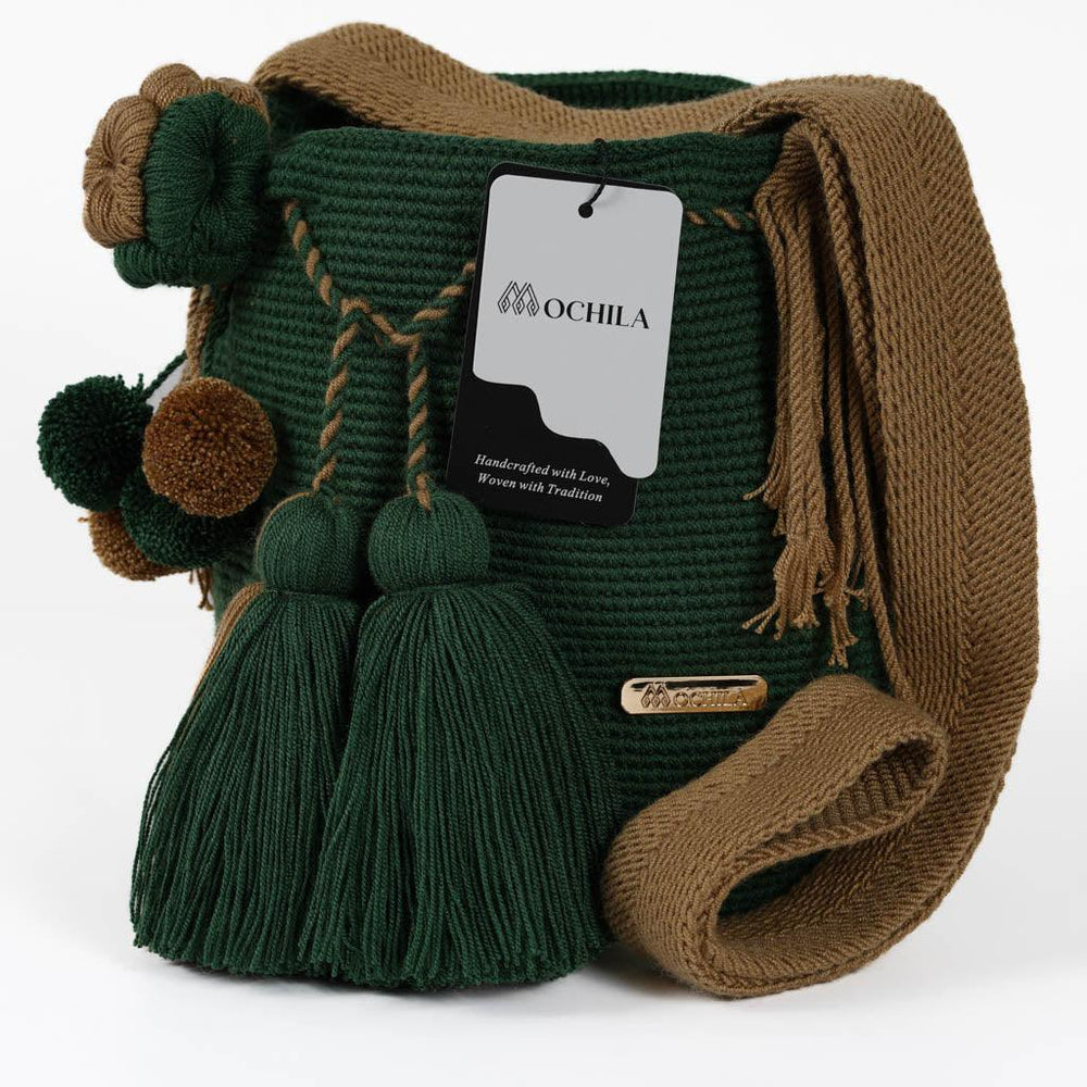 Medium Crossbody Bag Elegance Green