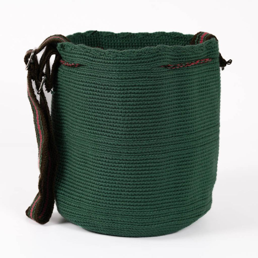 Medium Crossbody Bag Strap Adjustable  Pure Green