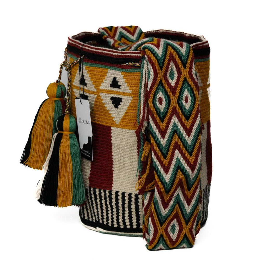 Large Crossbody Bag Rustic Rhythm