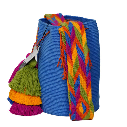 Colorful Wayuu bag patterns