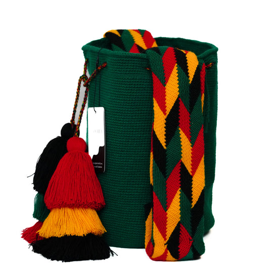 Colorful Wayuu bag patterns