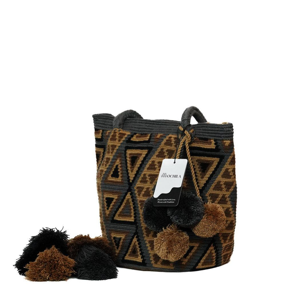 Large Tote Bag Colorful Craft
