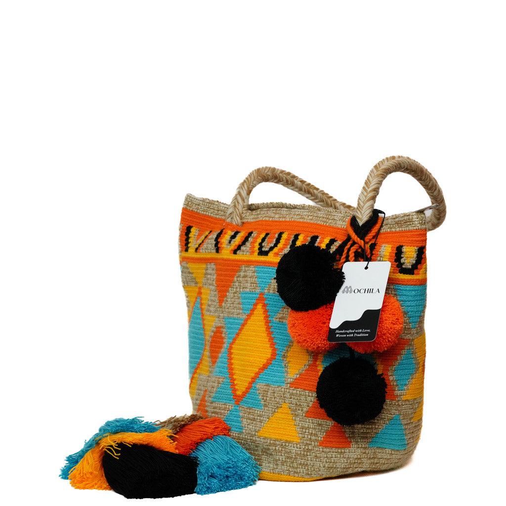 Large Tote Bag Coastal Caravan