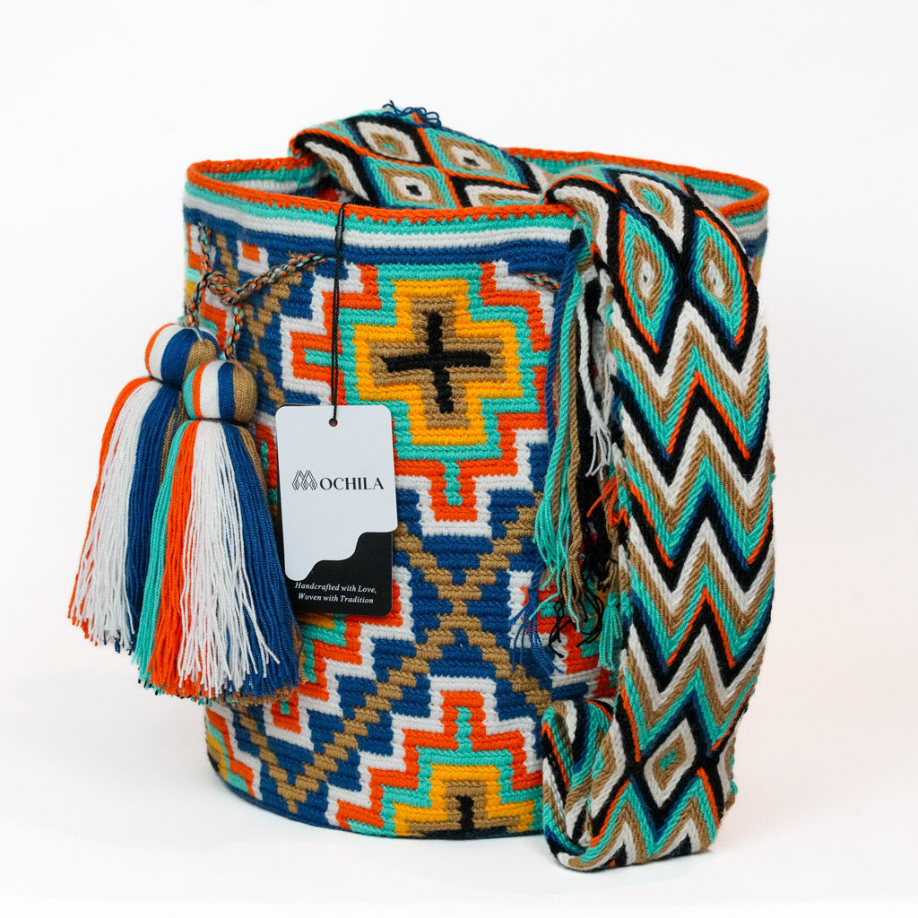 Large Crossbody Bag Coastal Thread