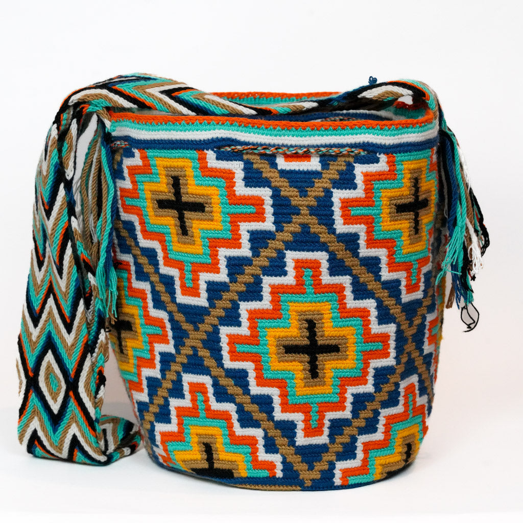 Large Crossbody Bag Coastal Thread