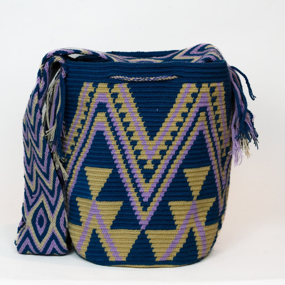 Large Crossbody Bag Tribal Bloom