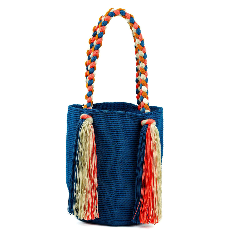 Large Tote Bag Dark Blue - Mochila