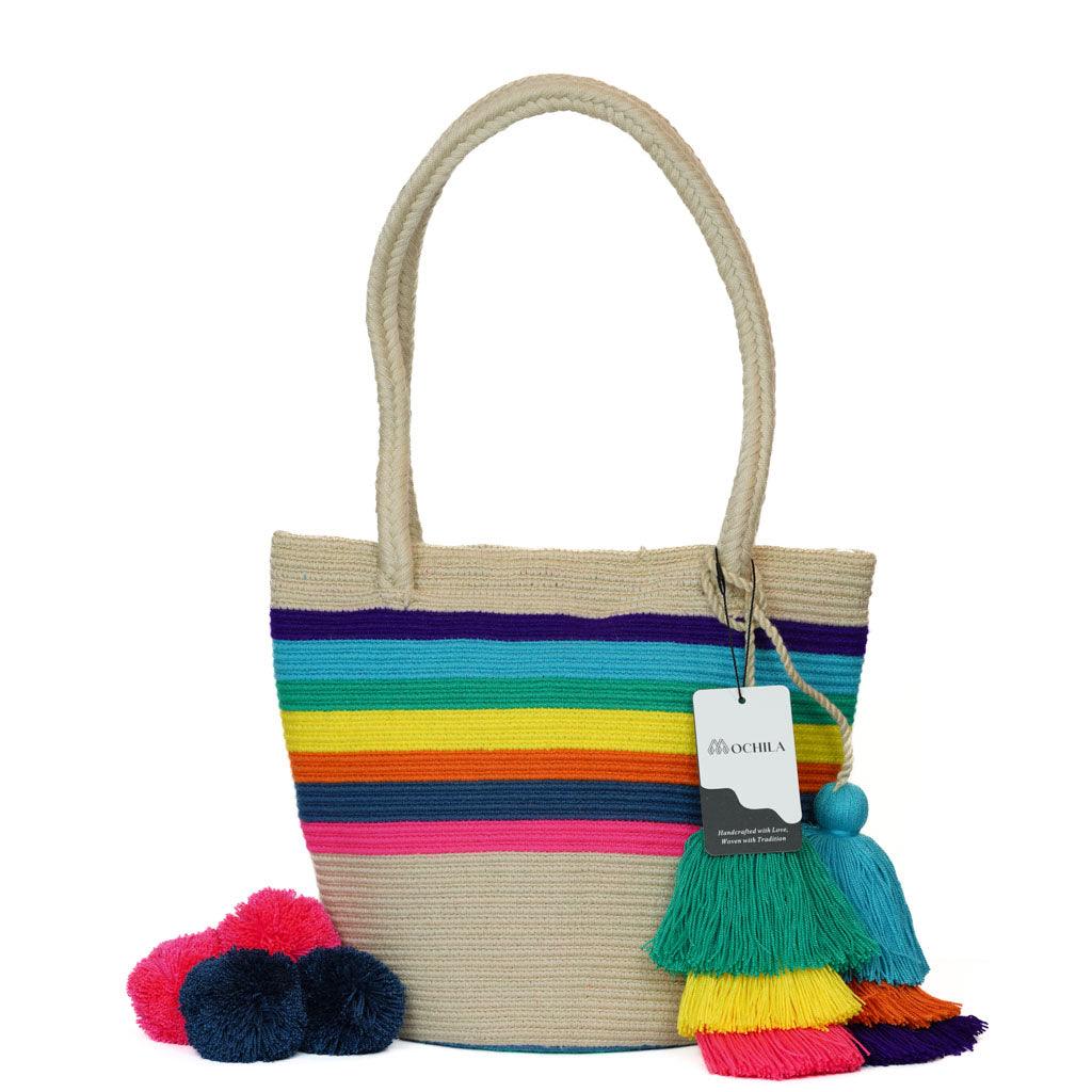 Large Tote Bag Chromatic Dreams