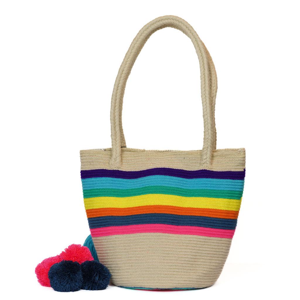 Large Tote Bag Chromatic Dreams