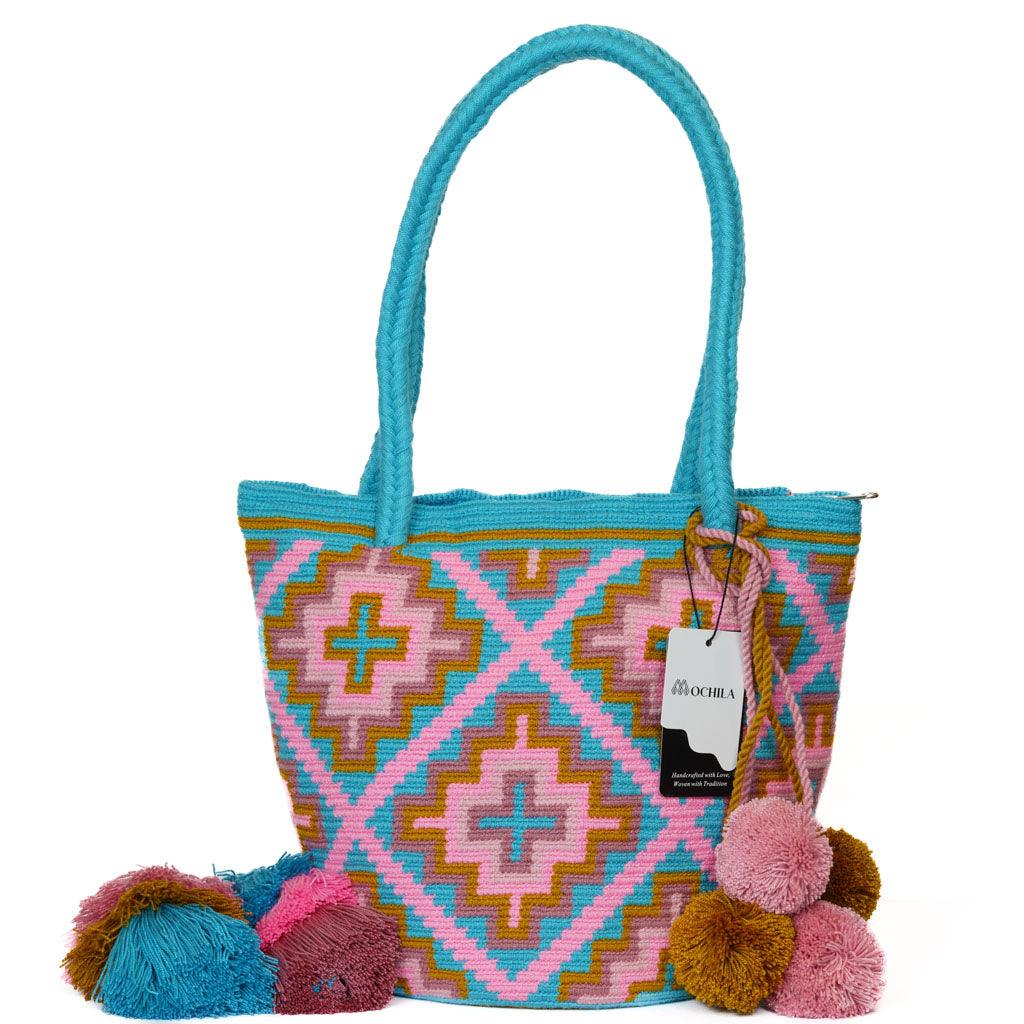 Large Tote Bag Joyful Juxtapose