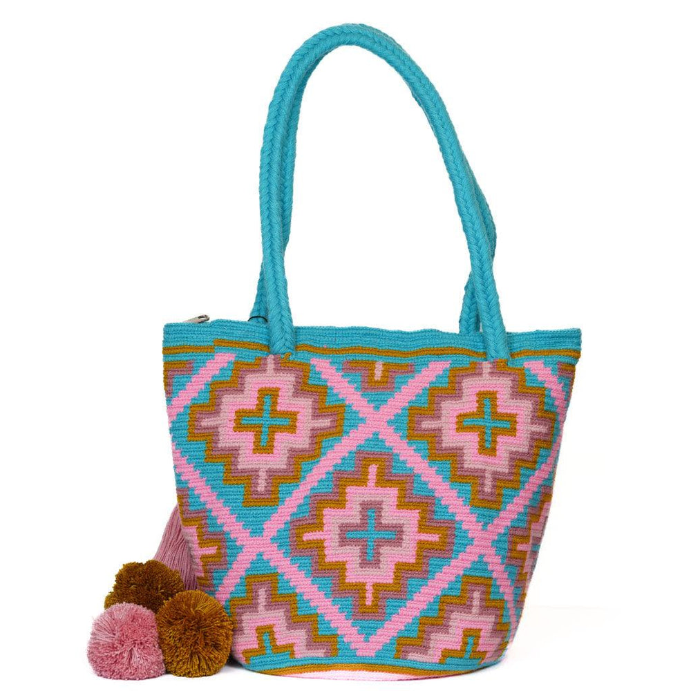 Large Tote Bag Joyful Juxtapose