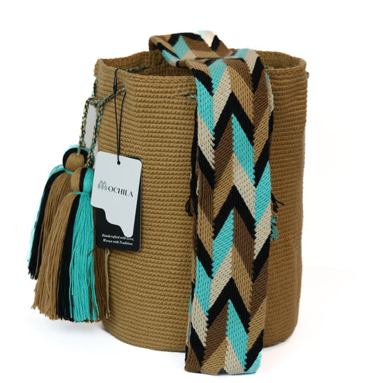 Colorful Wayuu bag patterns