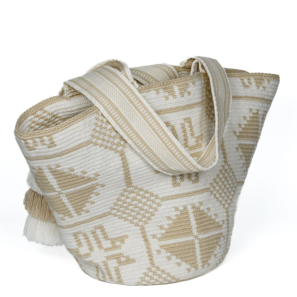 Schulter-Strandtasche Wave Kiss