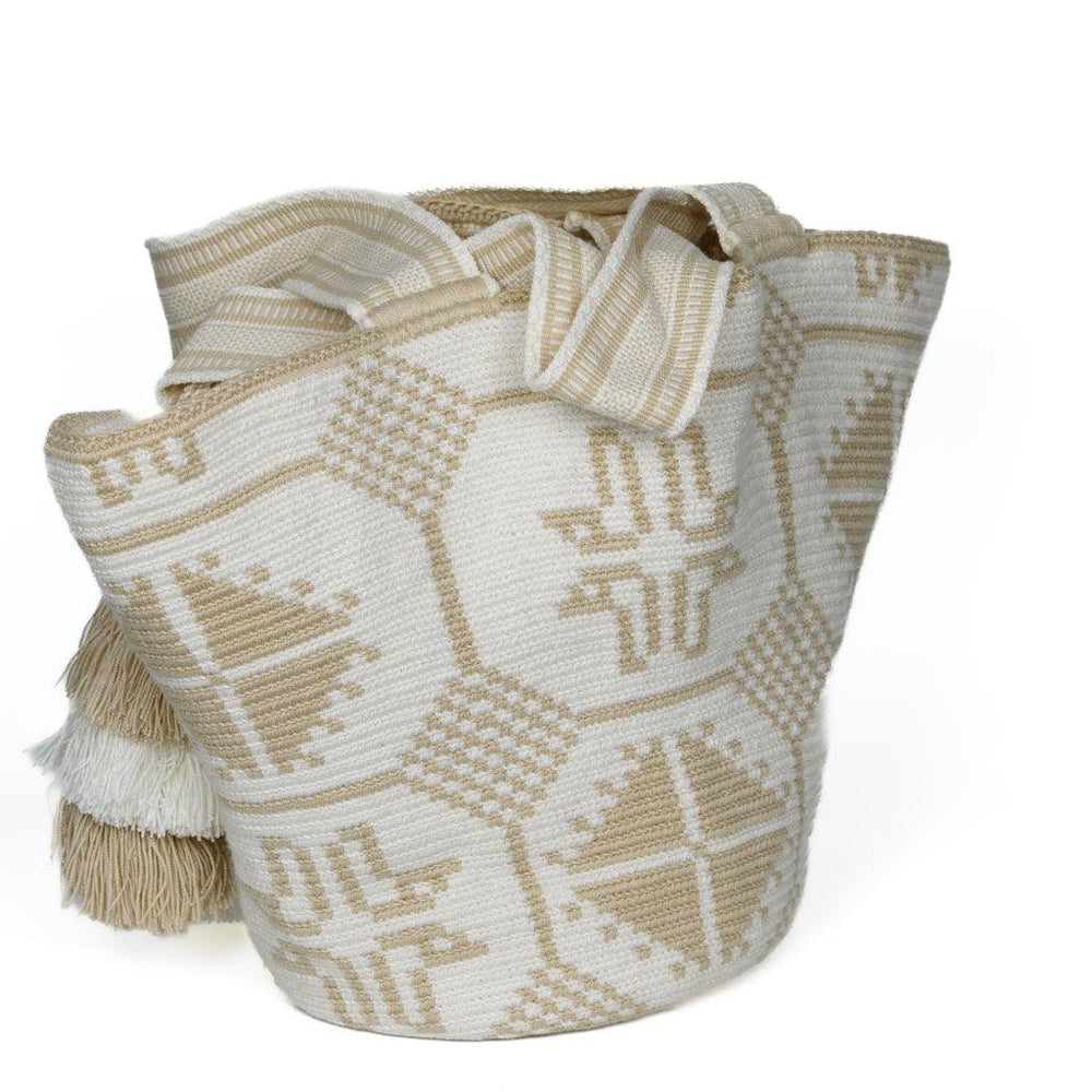 Schulter-Strandtasche Wave Kiss