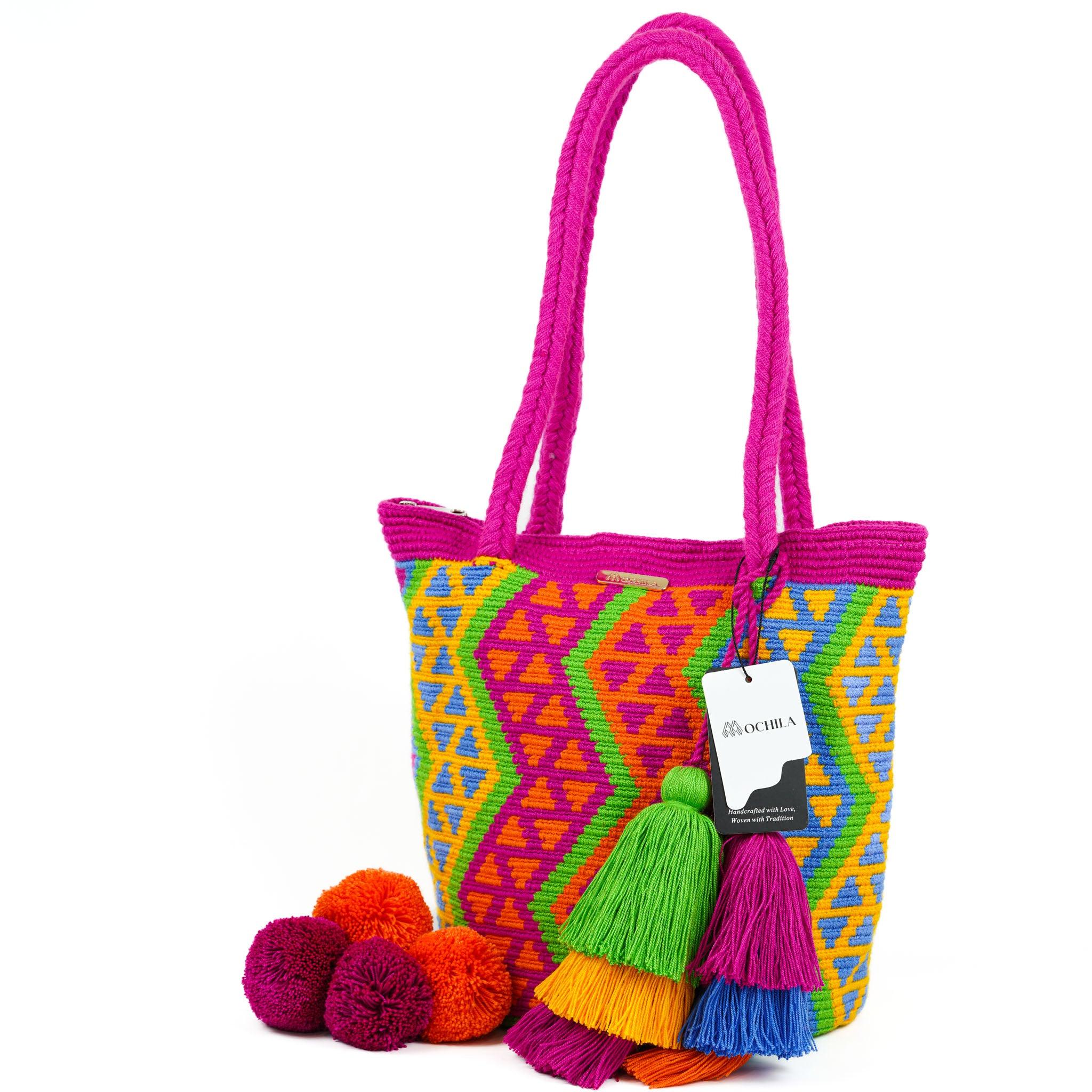 Large Tote Bag Fucsia - Mochila