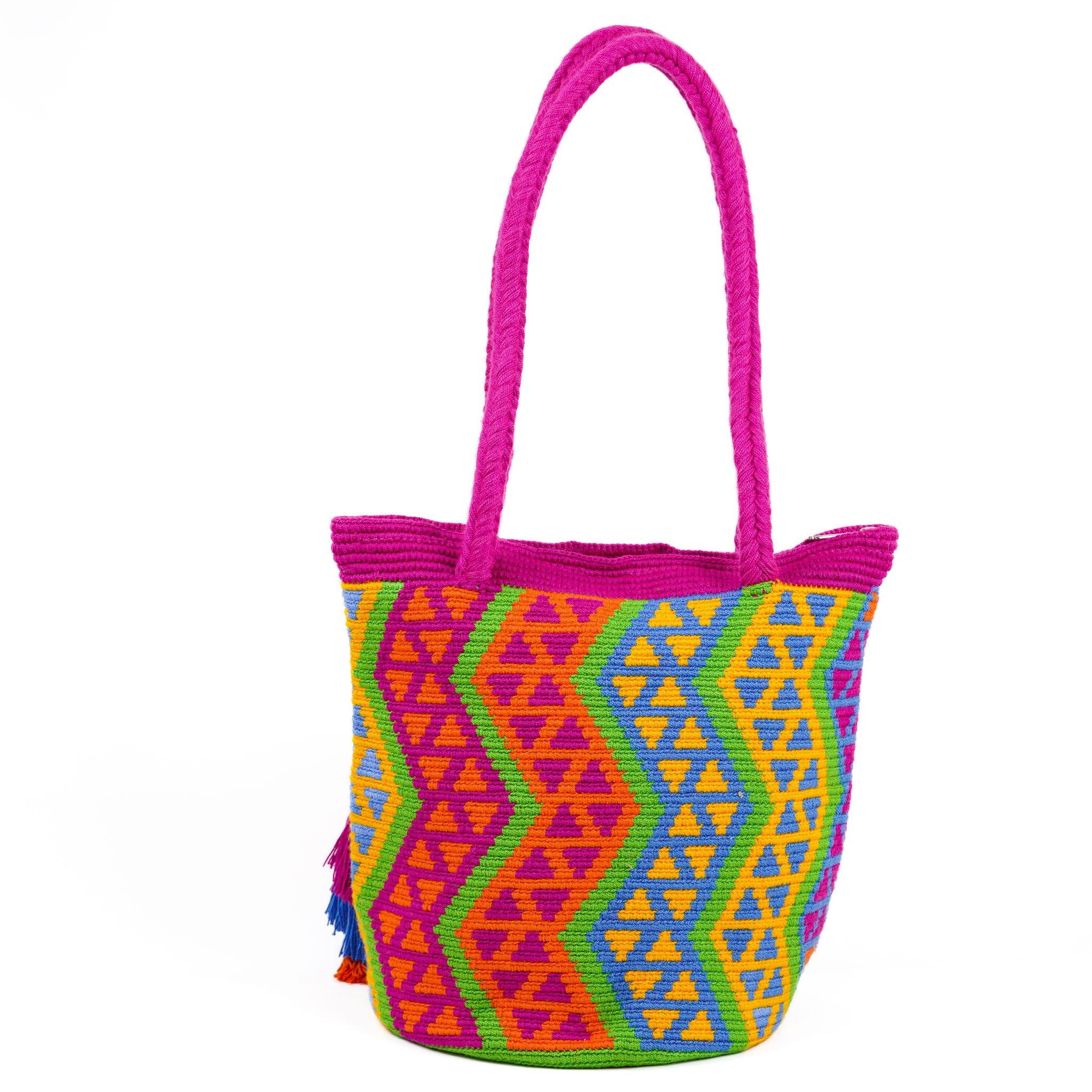 Large Tote Bag Fucsia - Mochila