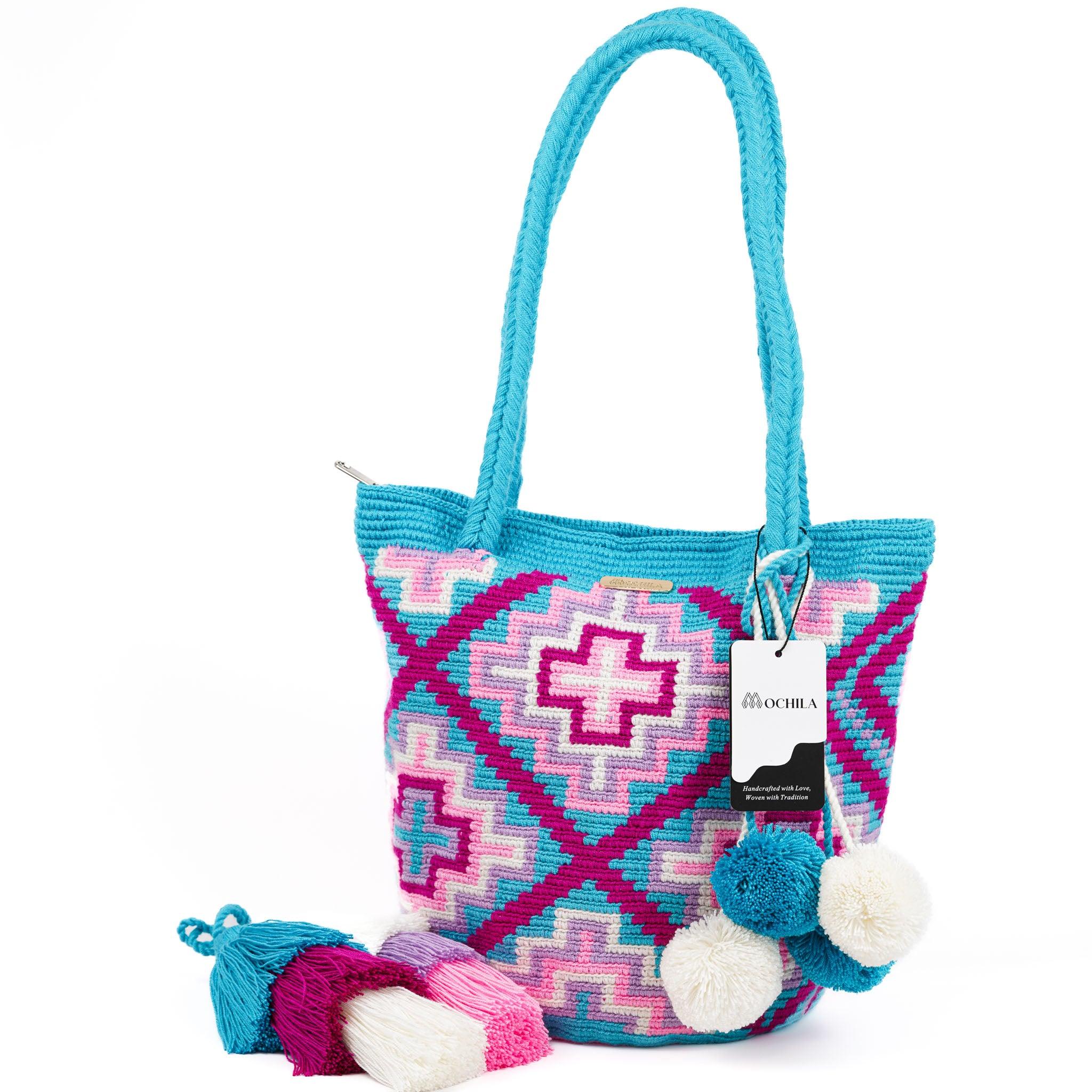 Large Tote Bag Light Blue - Mochila