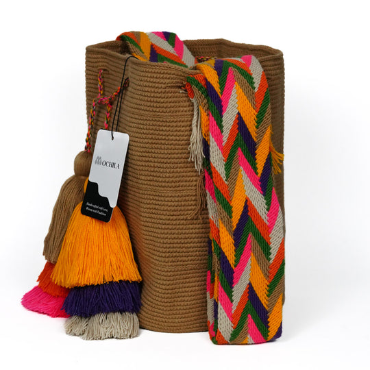 Colorful Wayuu bag patterns