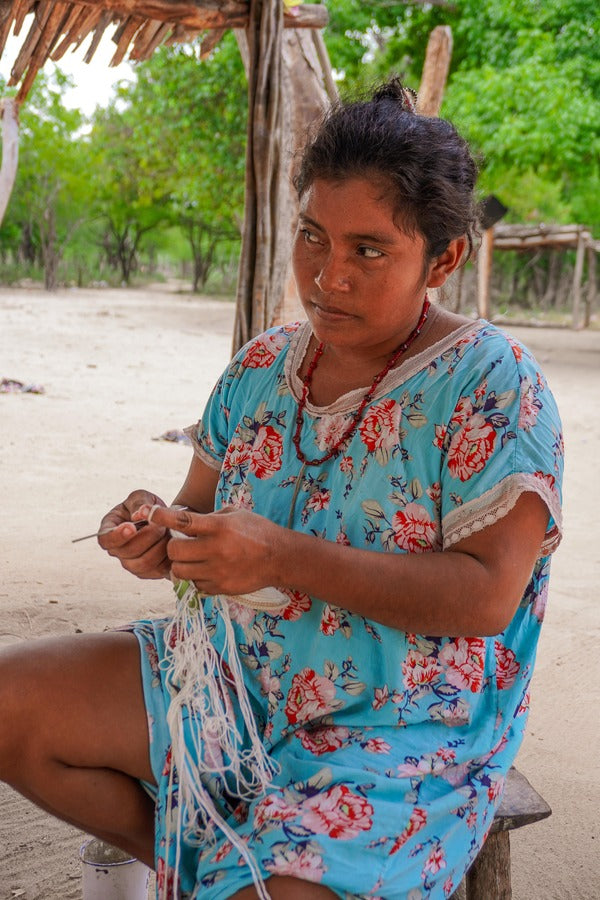 Mayelin Pushaina, Wayuu artisan